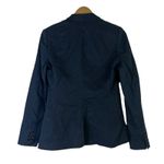 Banana Republic  Single-Breasted Blazer Womens 4 Black Single Breasted Corpcore Photo 4