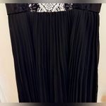 Lila Rose Lily Rose a Black & White Dress with Lace Detail & Accordion Skirt (VGUC) Photo 3