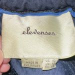 Elevenses  Blue Satin Cargo Jogger Pants Photo 3