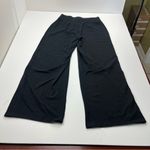 Eileen Fisher Wide Leg Full Length Pant Pull-on Small Black Organic Cotton NEW Photo 11