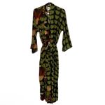 ZARA Floral Print Maxi Shirt Dress(Size Large) Photo 3