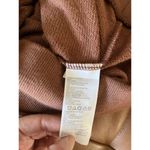 prAna NWT Cozy Up Terry Dress Brown Lace Up Long Sleeve Sweater Dress Medium Photo 8