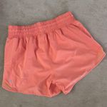 Lululemon Hotty Hot High-Rise Lined Short 4" Coral Kiss Photo 2