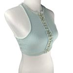 Out From Under Urban Outfitters Dallas Mint Green LaceUp Crop Tank Racerback Top Photo 1