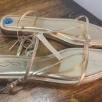 Joie  Gold Sandals Size 6.5 Photo 0