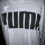 Puma Dry Cell Lightweight Gray Hoodie Black Logo Large NWT Photo 4