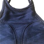 Calia by Carrie Underwood Swim Top Navy Sz. S Blue Strappy Racerback No Wires Photo 1