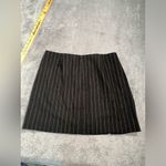 Madewell wool Pinstripe mini Skirt 4 Photo 7