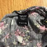 Iris Floral Sleeveless Ruched Tank Top Pink Size XL Photo 2