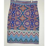 Antonio Melani Bright Printed Skirt SIZE 10 Photo 0
