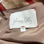 NWOT Johanna Ortiz Beige and Red silk Dress Size 4 Photo 8