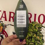 Farm Rio NWT  Off White Tee with Bicycle Print Photo 2