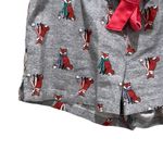 Old Navy Fox Print Flannel Pajama Sleep Shorts Gray Womens Size Small Photo 1