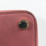 Michael Kors Cindy Dome Satchel Saffiano Leather Bag Pink Classic Elegant Classy Photo 9