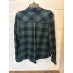 Vintage Harley Davidson Plaid Flannel Shirt Snap Buttons Long Sleeve Size L Green Size L Photo 5