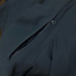 Alice + Olivia Black Tate Cargo-Pocket Cocoon Hooded Anorak Jacket Size L Photo 12