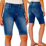 Liverpool NWT Los Angeles Glider Cruiser Denim Bermuda Shorts Highland Park 6/28 Photo 1