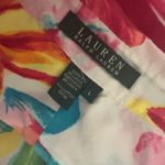 Ralph Lauren Lauren Womens Multicolor Floral Cotton Blouse/Top 3/4 Sleeve Boho Photo 7