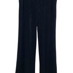 Skies Are Blue Women's Black Velour Velvet Dress Pants Size Small NEW w Tags Photo 0