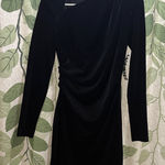 HYFVE  Black Long Sleeve Dress Photo 0
