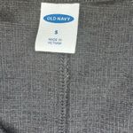 Old Navy Black Button Down Textured Vest Tank Photo 4