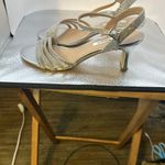 Nina of New York size 8 1/2. 3 inch heels, silver and silver sparkles.​​ Photo 3