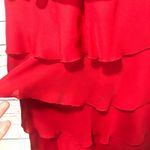 Amanda Smith  sexy formal ed halter neck tiered long dress size 10 Photo 10