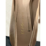 Woman’s BCNGeneration Brazen Tan Leather Peep Toe High Heel Pumps 6.5 B Brown Photo 5