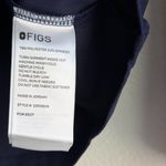 FIGS Ribbed Longsleeve Underscrub in Navy, Size X-Small Photo 8