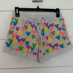 Disney Women’s XS Grey Balloon High Waist Sweat Shorts Photo 0