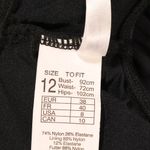 Seafolly NWT  Cold Shoulder Bandeau in Black Photo 11