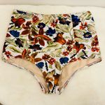 Kortni Jeane swimsuit Antique floral swimmer high rise bikini bottom size medium Photo 0