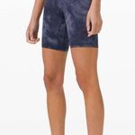 Lululemon  Align Shorts 8” Diamond Dye in Asphalt Grey True Navy Size 10 Photo 0