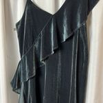 19 Cooper  Dress faux Velour Ruffle Y2K Mini Dress Size XS Photo 5