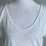 American Vintage White Relaxed Short Sleeve Tee Photo 2