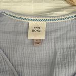 Knox Rose  Light Blue V-Neck Top Photo 2
