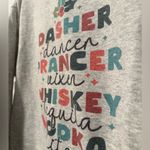 Gildan Christmas Rudolph Crewneck Sweatshirt Pullover Sport Grey Size Medium Photo 3