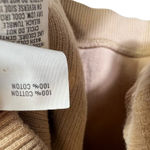 Aerie Ribbed Cropped Hoodie Jogger Set Womens XS Brown 100% Cotton Cozy Lounge Photo 8