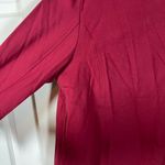 Tommy Hilfiger Women's Crimson Double-Breasted Military Style Blazer Photo 2