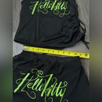 Dolls Kill HELLO KITTY MESH RUCHED SIDE TOP AND SHORTS SET Photo 3