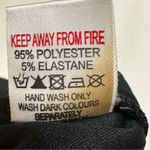 Missguided Black Sheer Striped Skirt sz 1 NWT Witchy Goth Vamp Photo 9