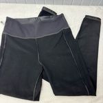 Athleta  All Over Gleam Tight Faux Leather Legging Women's High Rise Black Size M Photo 8