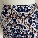 Joe Fresh  • Patterned Navy White Mini Skirt Photo 1