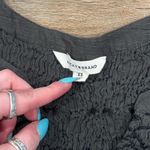 Lucky Brand  Dark Green Embroidered Short Sleeve Blouse Top | Size XS Photo 1