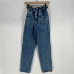 PacSun Seabreak Mom Jeans Womens XS Blue Denim Cotton High Rise Paperbag Waist Photo 1