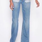 Joie  Gabriel Thames Two Toned Patch Pocket Button Fly Jeans Size 25 Photo 1