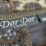 CLEARANCE! Brown Dor Dor Couture Multi Pattern Open Sweater Size M EUC Size M Photo 5