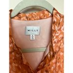 Milly  Natasha Silk Mini Dress in Amber Glow Sz. 0 Photo 3