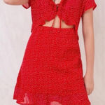 Polly Red Polka Dot Dress Size 6 Photo 0
