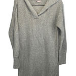 SO  Knit Sweater Dress Long sleeve with hood a line super soft and cozy Small Photo 0